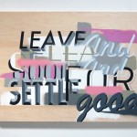 Settle, Acrylic on Panel, 36"x42", 2012