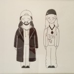 Checo - Jay and Silent Bob, Pen on Paper
