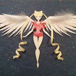 Nikkie Stinchcombe - Sailor Moon, Hand-Cut Paper